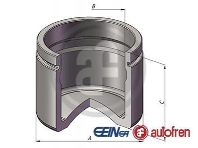 Елементи гальмівного супорта (Поршень) AUTOFREN D025495