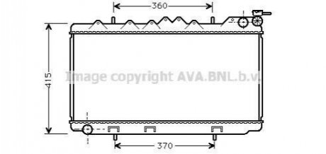 Радиатор охлаждения AVA COOLING DN2094