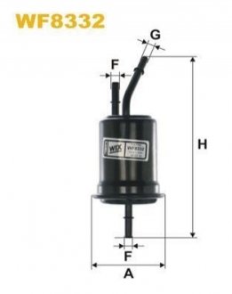 ФІЛЬТР ПАЛИВА WIX FILTERS WF8332