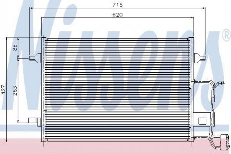 Конденсер AI A 6/S 6(97-)2.7 T(+)[OE 4B0.260.403 E] NISSENS 94922