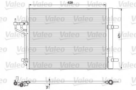 КОНДЕНСЕР Valeo 814390