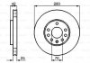 Диск тормозной передн HOLDEN: ASTRA 1.8 i 04-10 BOSCH 0986478883 (фото 6)