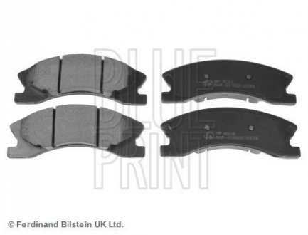 Колодки тормозные дисковые BLUE PRINT ADA104217