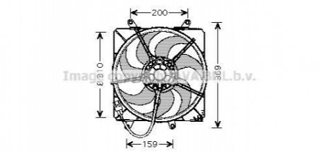 ВЕНТИЛЯТОР ОХЛАЖДЕНИЯ ДВ. 220W AVA COOLING TO7506