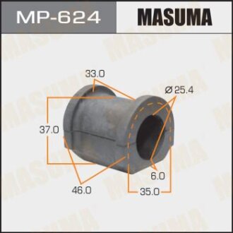 Втулка стабілізатора (Кратно 2) перед Civic EU MASUMA MP-624