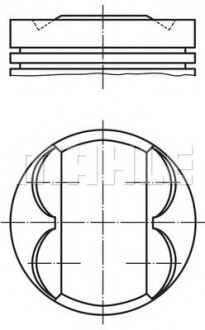 Поршень MAHLE MAHLE / KNECHT 011 PI 00105 002